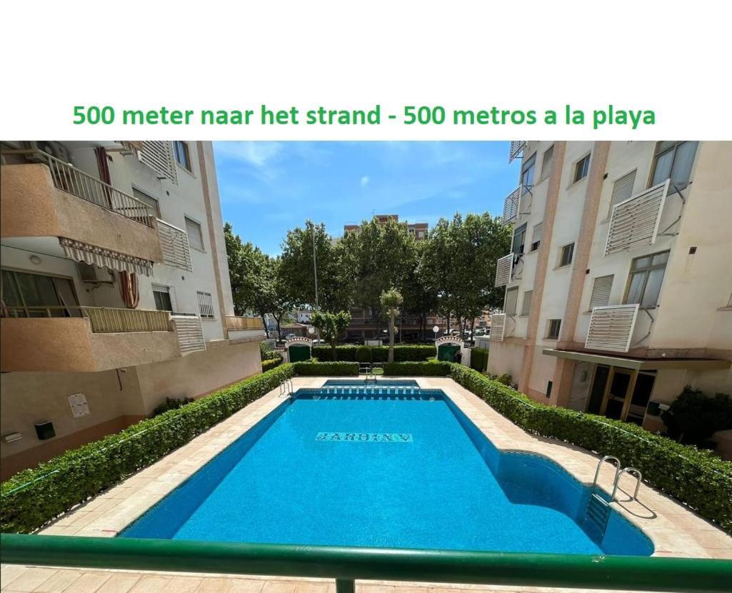 Jardin 5 Playa De Gandia - No Fiestas - Con Wifi Apartman Kültér fotó
